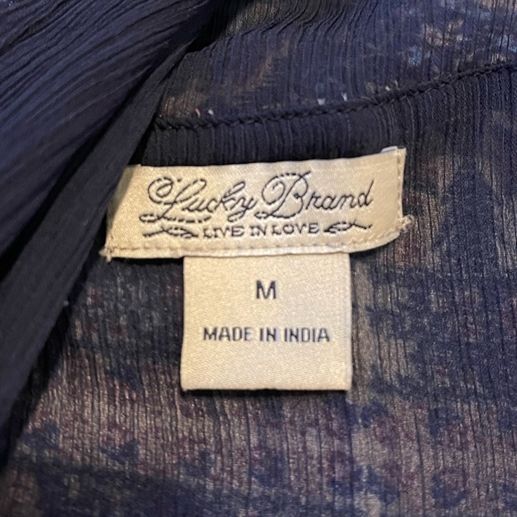 Lucky Brand Womens Racerback Tank Top - Picture 4 of 4